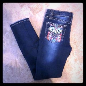 Kids Vigoss jeans w/ owl pockets